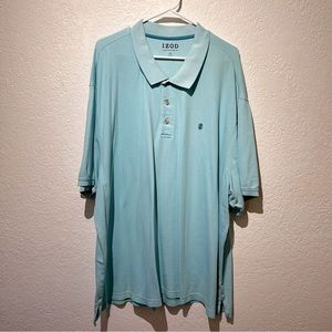 Izod The Advantage Polo Shirt 4XL Mens Big & Tall